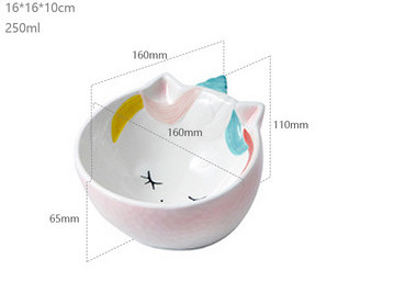 Керамични купи за храна или вода на котки