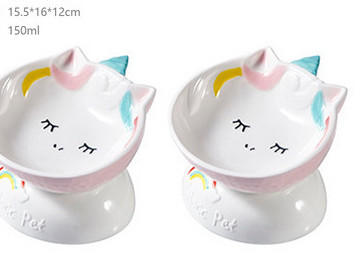Керамични купи за храна или вода на котки