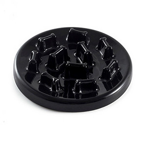 Bol din ceramică pentru pisici pentru hrănire lentă