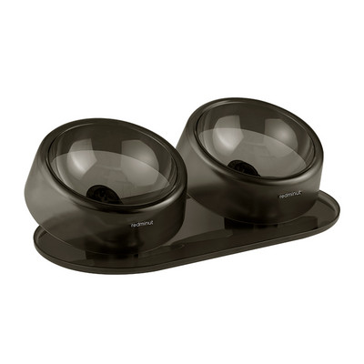 Μπολ φαγητού σε δύο μοντέλα για γάτες