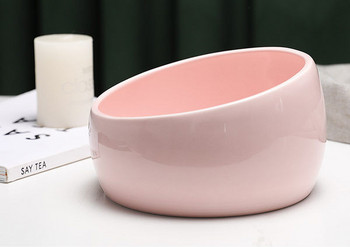 Керамична купа за котешка храна в няколко цвята