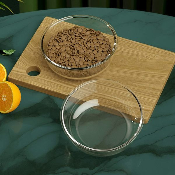 Bol dublu pentru hrana si apa pentru pisici