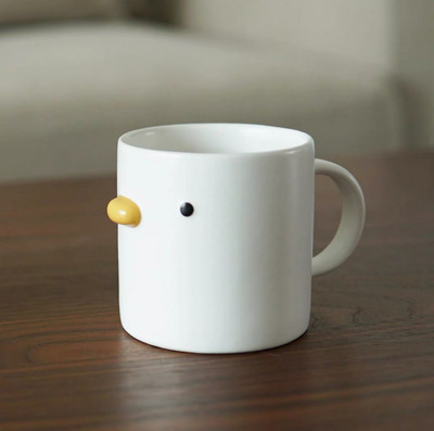 Κεραμικό μπολ για γατοτροφή σε λευκό χρώμα