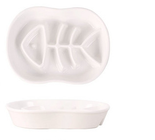 Keraamiline kauss aeglaselt toitvatele kassidele