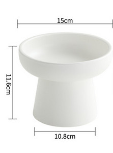 Кръгла купа за храна на котки -няколко цвята