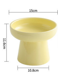 Кръгла купа за храна на котки -няколко цвята