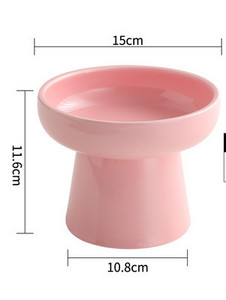 Кръгла купа за храна на котки -няколко цвята