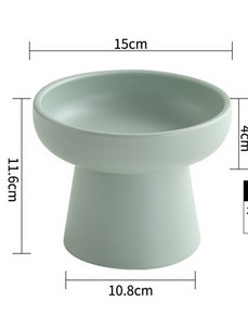 Кръгла купа за храна на котки -няколко цвята