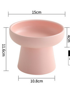 Кръгла купа за храна на котки -няколко цвята