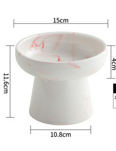 Кръгла купа за храна на котки -няколко цвята
