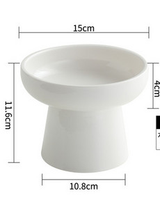 Кръгла купа за храна на котки -няколко цвята