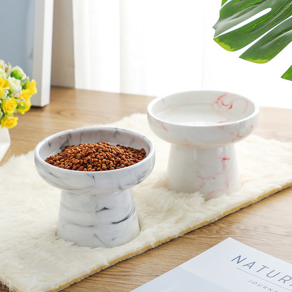 Кръгла купа за храна на котки -няколко цвята