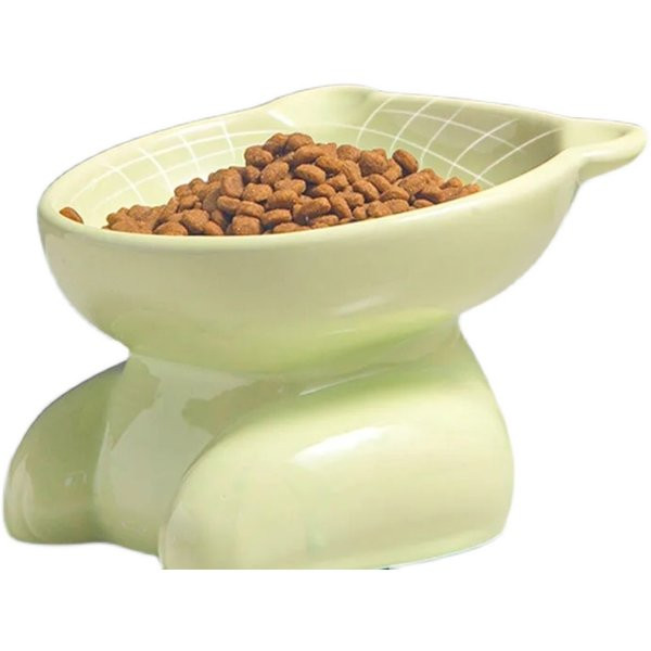 Keraamiline kauss kassitoidu alusel