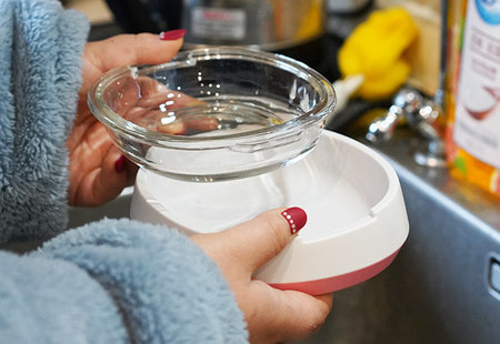 Bol rotund pentru mâncare pentru pisici