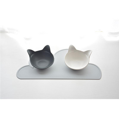 Керамична купа с форма на котешка глава