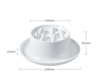 Bol rotund pentru hrana pisicilor