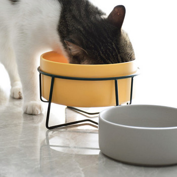 Керамични купи за храна на котки
