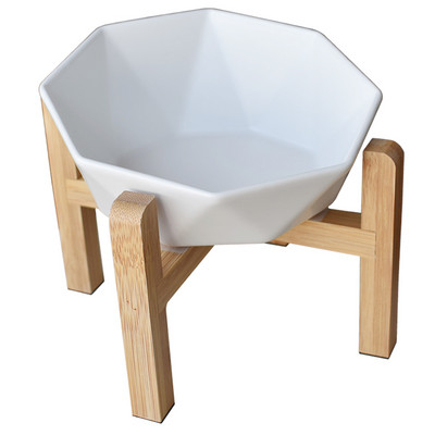 Керамична купа с дървени крака или без