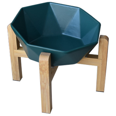 Керамична купа с дървени крака или без