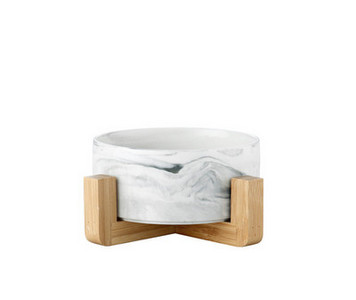 Κεραμικό στρογγυλό μπολ για τροφή για κατοικίδια