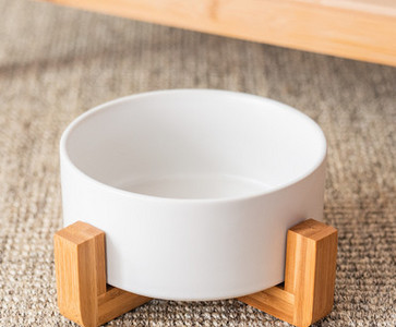 Керамична купа за храна за котки