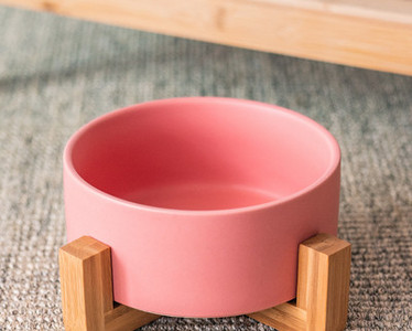 Керамична купа за храна за котки