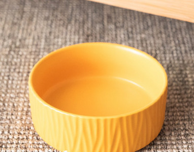 Керамична купа за храна за котки