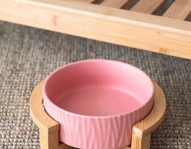 Керамична купа за храна за котки