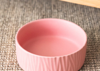 Керамична купа за храна за котки