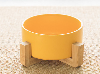 Керамична купа за храна за котки