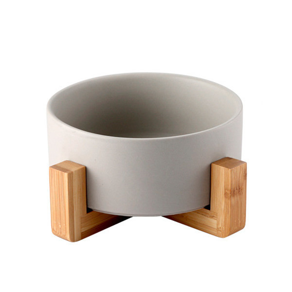 Керамична купа за храна за котки 