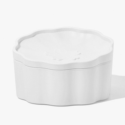 Κεραμικό μπολ με τροφή για γάτες με καπάκι