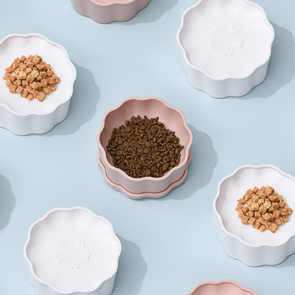 Κεραμικό μπολ με τροφή για γάτες με καπάκι