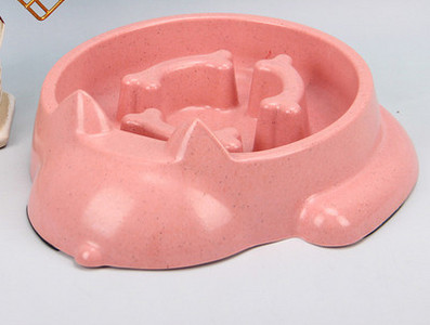 Bol de plastic pentru hrănire lentă