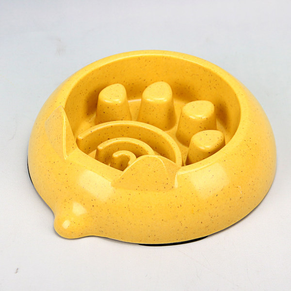 Bol de plastic pentru hrănire lentă