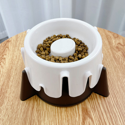 Στρογγυλό μπολ για γατοτροφή