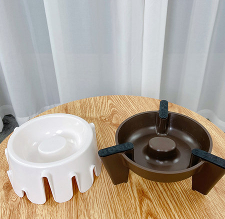 Στρογγυλό μπολ για γατοτροφή