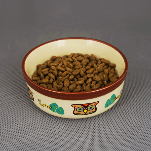 Bol cu aplicatie pentru pisici