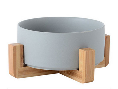 Bol din ceramică pentru hrană pentru pisici cu sau fără tampon