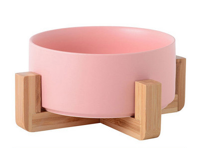 Bol din ceramică pentru hrană pentru pisici cu sau fără tampon