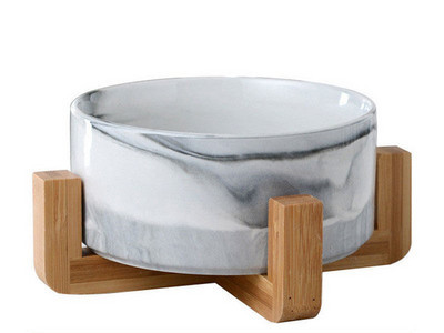 Bol din ceramică pentru hrană pentru pisici cu sau fără tampon