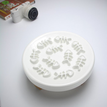 Керамична кръгла купа за бавно хранене