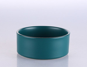 Bol din ceramică pentru pisici castron dublu castron pentru pisici imitație pentru hrană pentru pisici și castron cu orez castron anti-luptă pentru câini castron cu apă pentru animale de companie