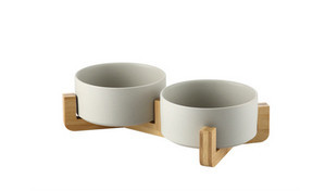 Κεραμικό μπολ με ή χωρίς ξύλινη βάση