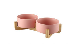 Κεραμικό μπολ με ή χωρίς ξύλινη βάση