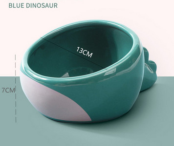 Okrugla keramička posuda za mačju hranu