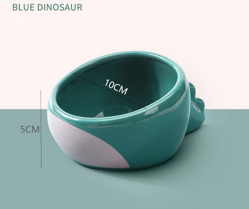 Okrugla keramička posuda za mačju hranu