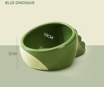 Okrugla keramička posuda za mačju hranu