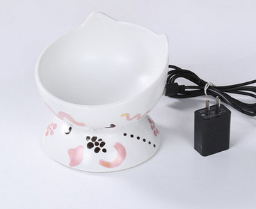 Κεραμικό μπολ για γάτες με λειτουργία θέρμανσης τροφής