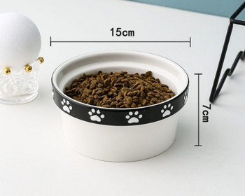 Κεραμικό μπολ για τροφή για γάτες και σκύλους